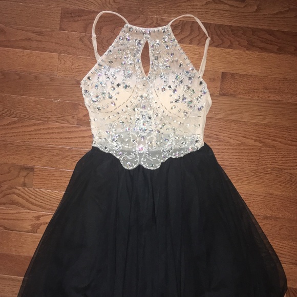 Blondie Nites Dresses & Skirts - Black and Nude Formal Dress